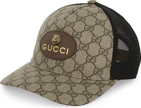 men's gucci trucker hat|gucci hat price list.